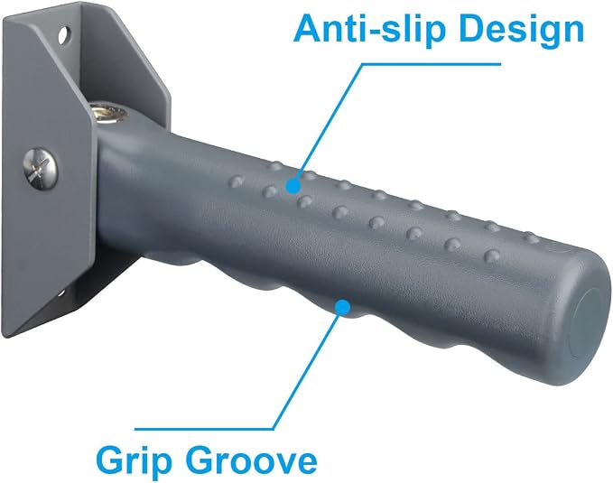 Flip Up Grab Bar for Doorway/Stairs Safety Assist Handles for Elderly Non-Slip - Image 3
