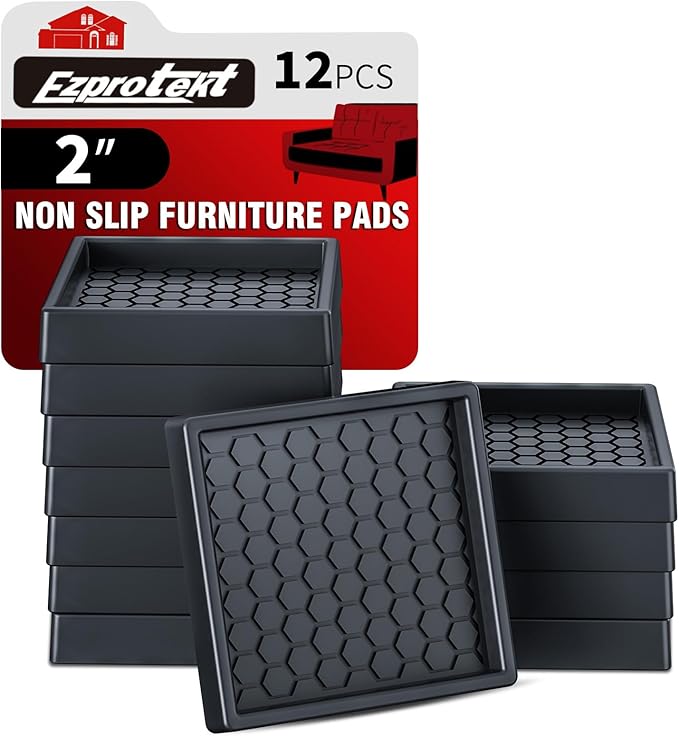 Ezprotekt Non Slip Furniture Pads, Anti Skid Furniture Coasters by VisittheEzprotekt