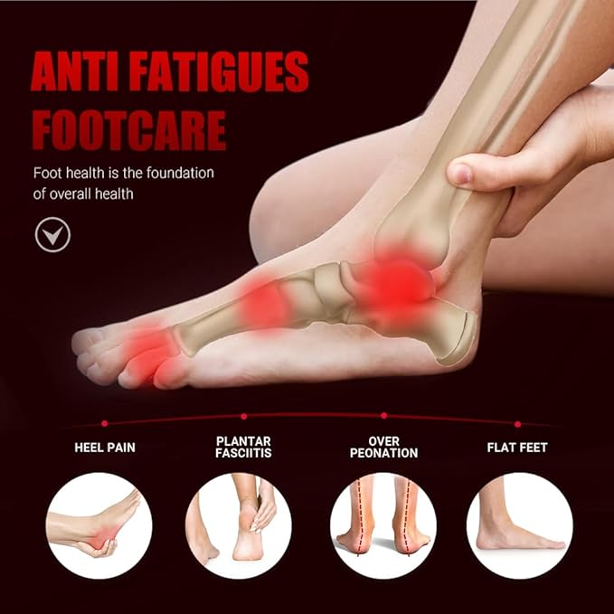VALSOLE 250+ lbs Plantar Fasciitis High Arch Support Insole - Image 3