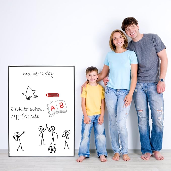 Lockways Magnetic White Board, Home and Office - Field & Grace