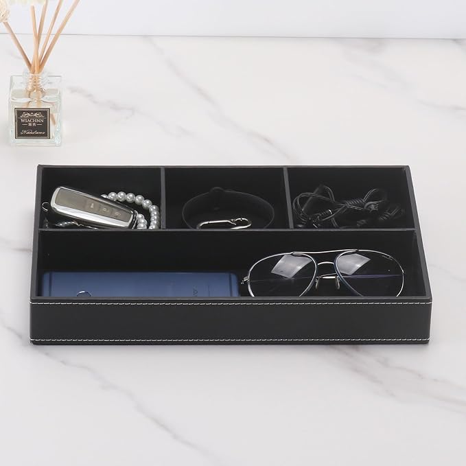 Desktop Glove Box, Nightstand or Dresser Organizer, Valet Tray, Entry Table - Image 3