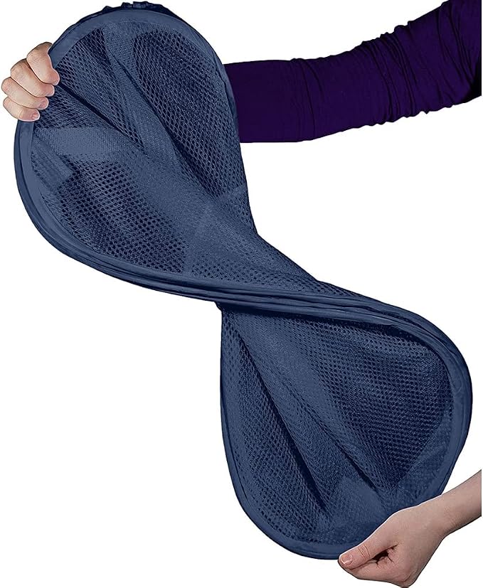 BATTOO Deluxe Strong Mesh Pop up Laundry Hamper Basket - Image 3