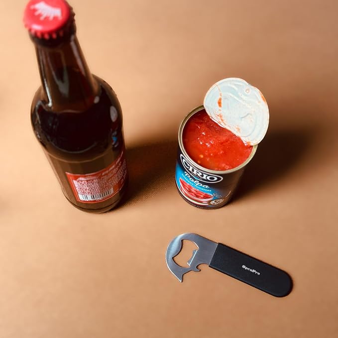 Magnetic 2-IN-1 Ring-Pull Can Opener, Beer Bottle Opener, Manual Can Opener Easy - Image 9