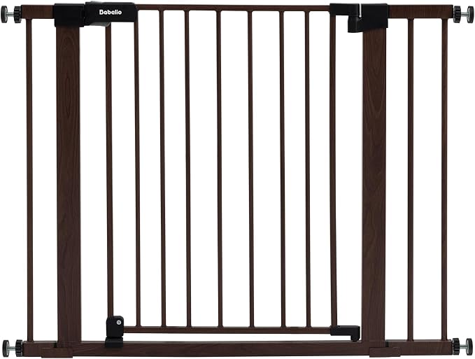Mom's Choice Award Winner-BABELIO 26-40" Metal Baby Gate by BABELIO