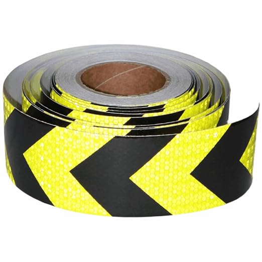 Reflective Tape Outdoor Waterproof 3 inch X 66 feet, High Visibility Hazard by tuyrchu