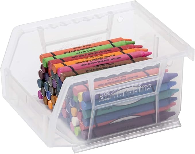 Akro-Mils 30210 AkroBins Plastic Storage Bins, Space-Saving Stackable Bins - Image 10