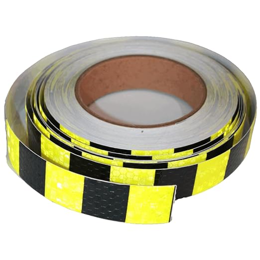 Reflective Tape Outdoor Waterproof 1 inch X 66 feet, High Visibility Hazard by tuyrchu