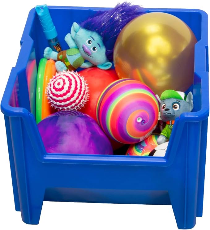 Akro-Mils 13018 Stak-N-Store Heavy Duty Stackable Open Front Plastic Storage - Image 3