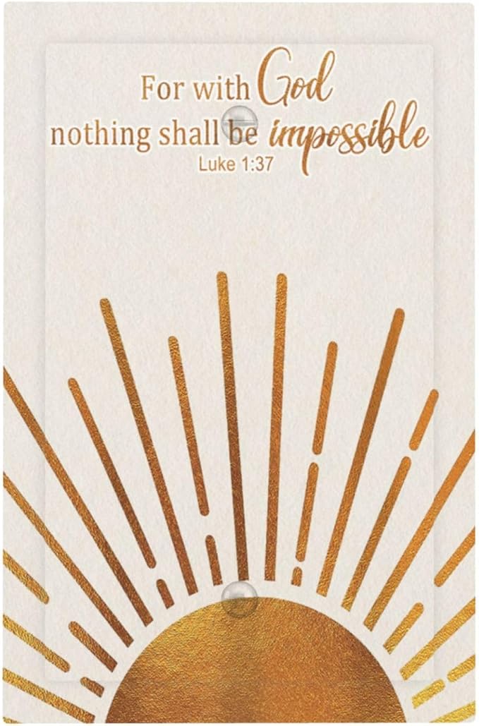 Mid Century Boho Sun Inspirational Quote 1 Gang No Device Light Switch Covers by VGHOKO