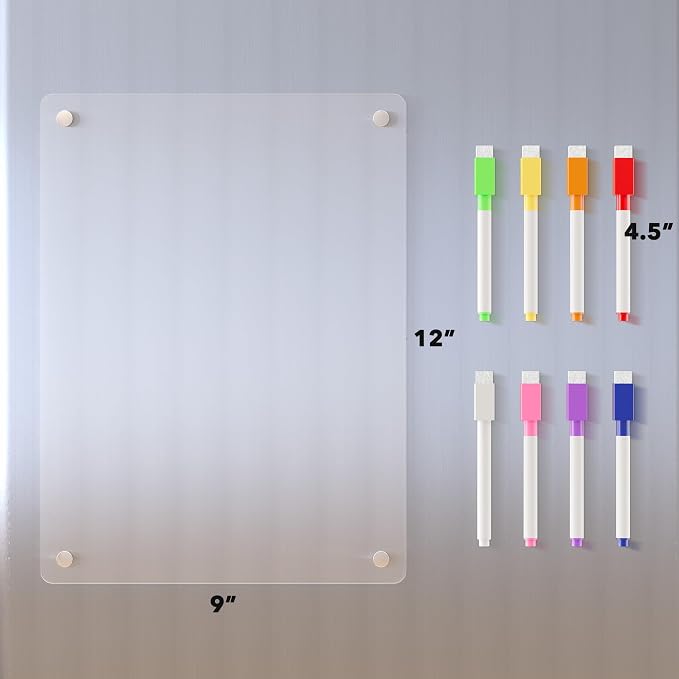 Acrylic Magnetic Dry Erase Board - Field & Grace