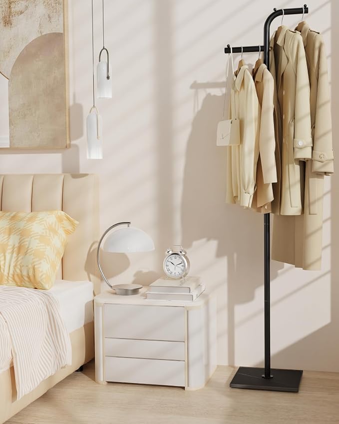 Coat Rack Freestanding, Modern Clothes Hanger Stand - Image 2