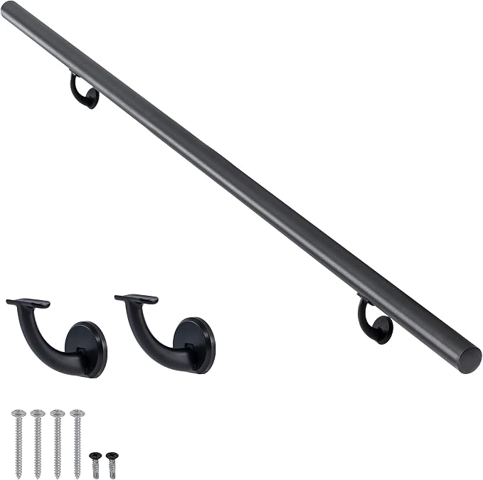 7FT Modern Aluminum Handrail Set, handrails by Picesa