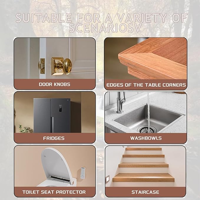 Baby Proofing Edge Protector for Baby 16.4ft Clear Edge Protector Strip Safety - Image 6