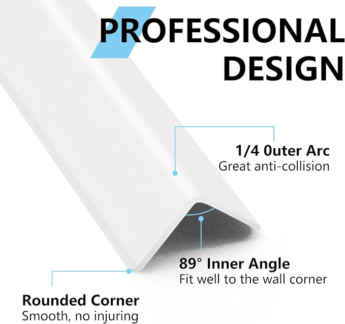 10pcs 57"L*0.59"W Aluminum Self-Adhesive Wall Corner Protectors, Wall Furniture - Image 5