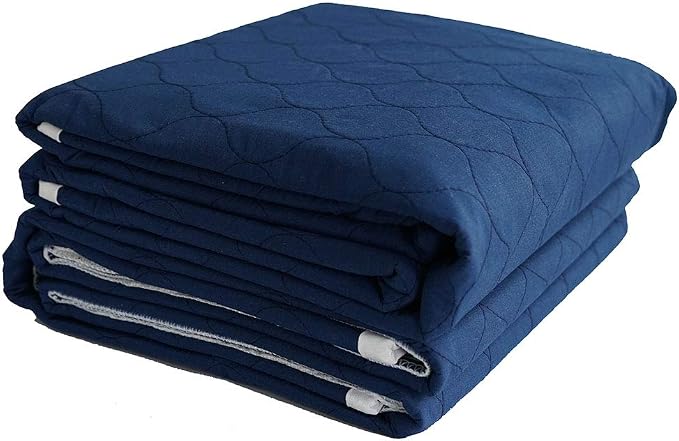 Pack of 2 Cotton Top-Layer Reusable Tuckable Underpads 34"X60" Incontinence Bed - Image 4