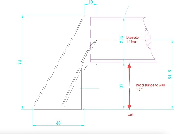 13 FT Handrails for Indoor Stairs, Railings，Outdoor Stairs Handrail，Modern - Image 9