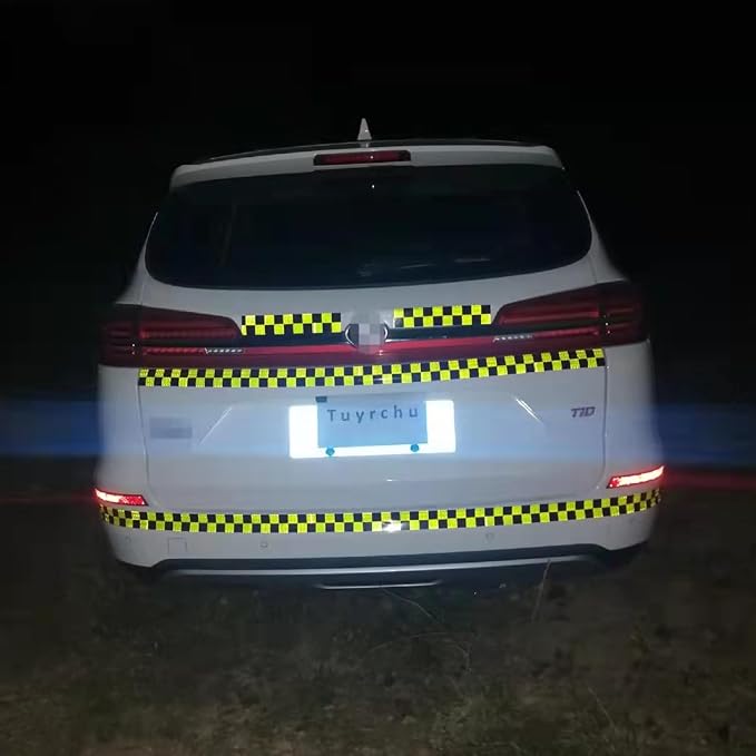 Reflective Tape Outdoor Waterproof 3 inch X 10 feet, High Visibility Hazard - Image 4