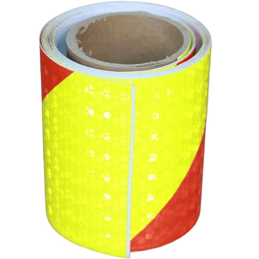 Reflective Tape 4 inch X 10 feet, Outdoor Waterproof Hazard Conspicuity Safety by tuyrchu