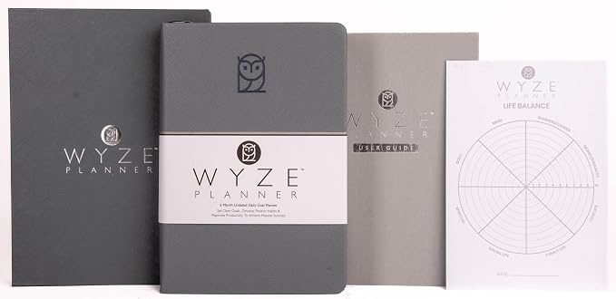 Undated Daily Planner – 6-Month A5 Productivity Organizer - Image 2