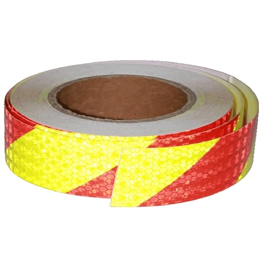 Industrial Reflective Tape Outdoor Waterproof 1 inch Wide, High Visibility by tuyrchu