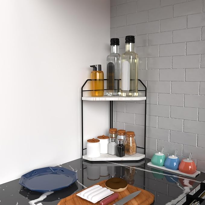 Corner Bathroom Counter Organizer - Image 5