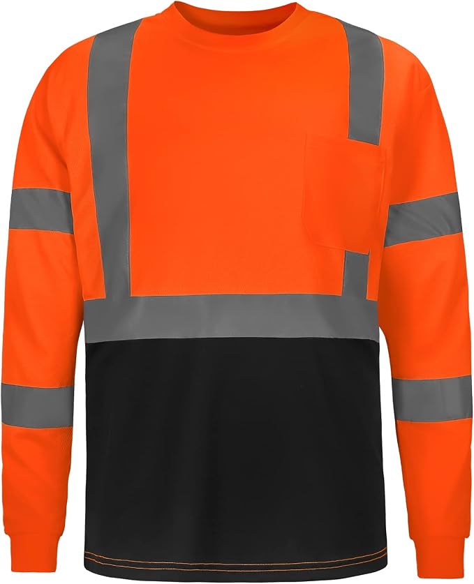 High Visibility Class 3 T Shirts，Hi Vis Safety Shirts by DPSAFETY
