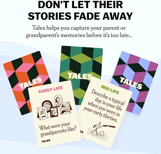 TALES 150 Life Story Interview Kit, Conversation Cards, - Image 5