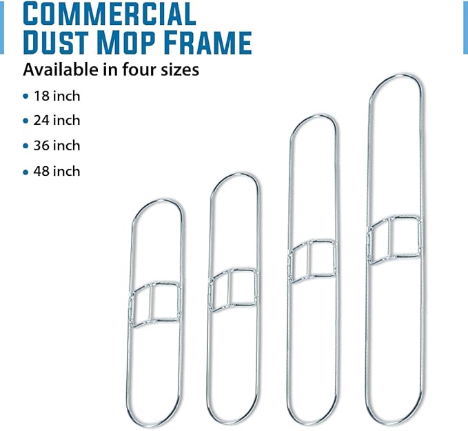 Kleen Handler 24 Inch Commercial Dust Mop Frame - Image 8