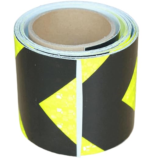 Reflective Tape Outdoor Waterproof 3 inch X 10 feet, High Visibility Hazard by tuyrchu