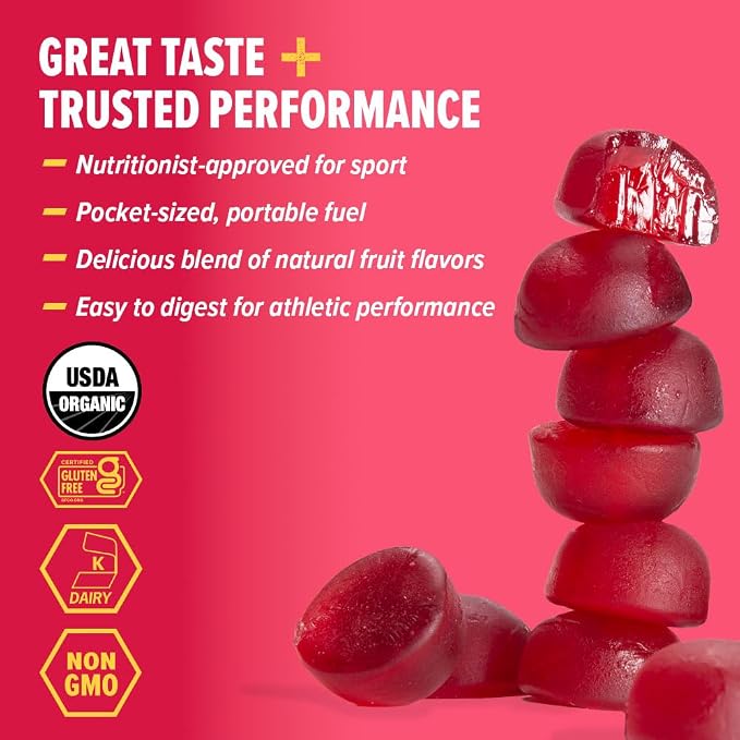 Honey Stinger Organic Cherry Blossom Energy Chew, Gluten Free & Caffeine Free - Image 3