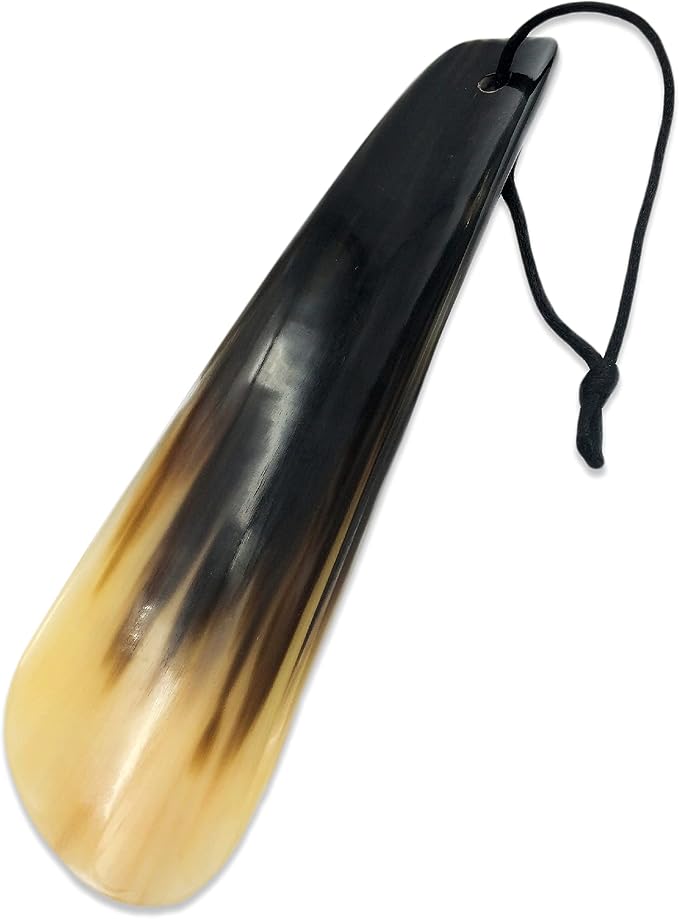 Lucky Franc's Real Horn Shoe Horn. Dress Shoe Horn by LuckyFrancs