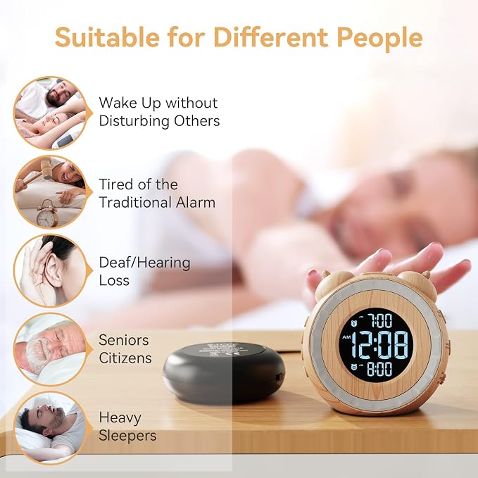 uscce Dual Extra Loud Alarm Clock - Image 8