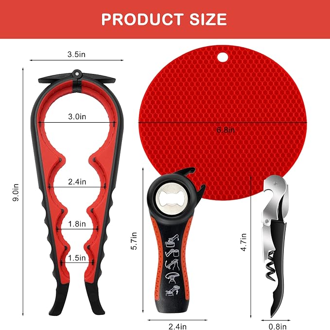 Jar Opener for Weak Hands, Seniors - Image 7
