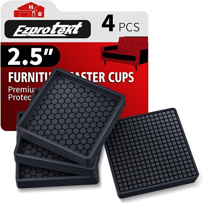 Ezprotekt Non Slip Furniture Pads, Anti Skid Furniture Coasters by VisittheEzprotekt