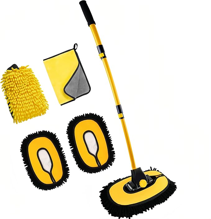 Upgrade Car Wash Brush Mop by MVEQRRNcardetailbrushset