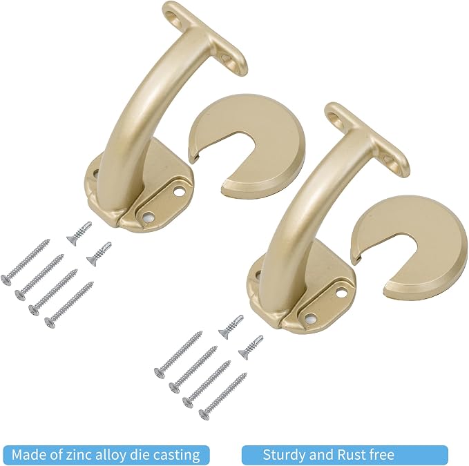 5FT Modern Aluminum Handrail Set, handrails - Image 2