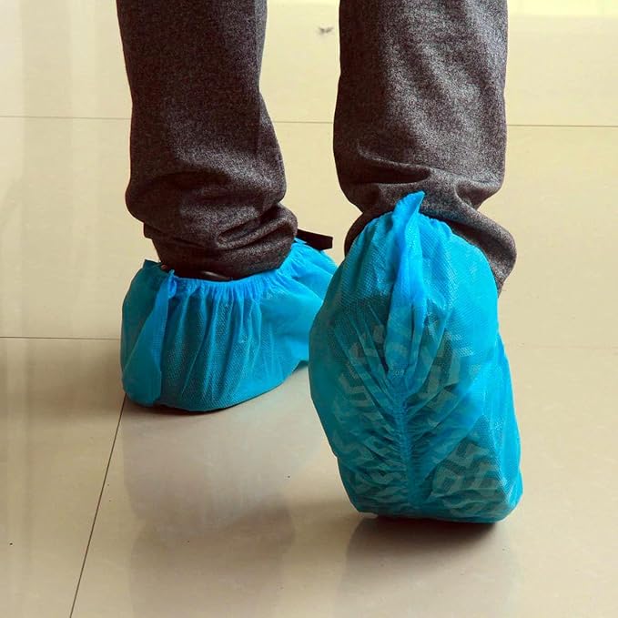 G & F Products Disposable Shoe Covers, Slip-Resistant Booties, Heavy-Duty - Image 5