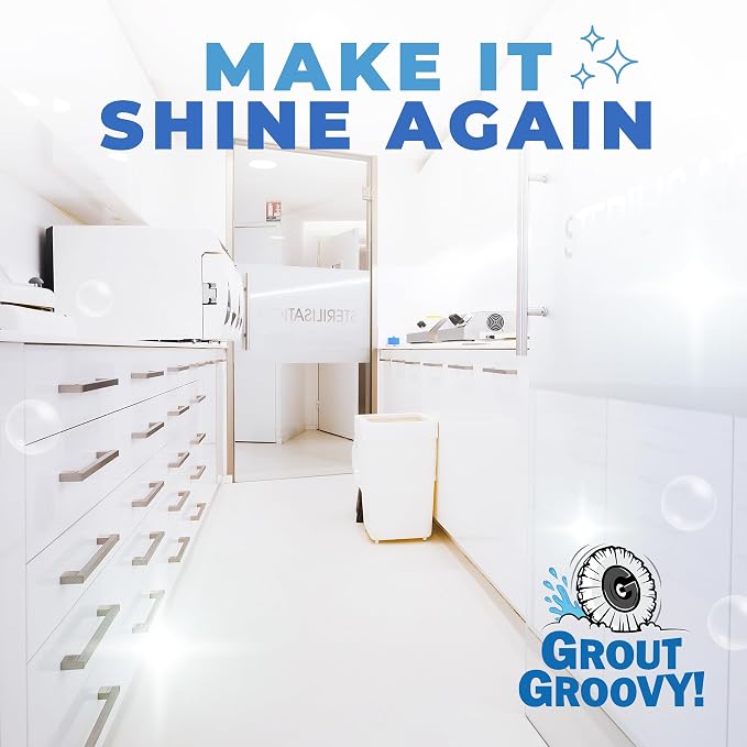 Grout Groovy! Electric Stand-Up Lightweight Grout Cleaning Machine – Large Tile - Image 7