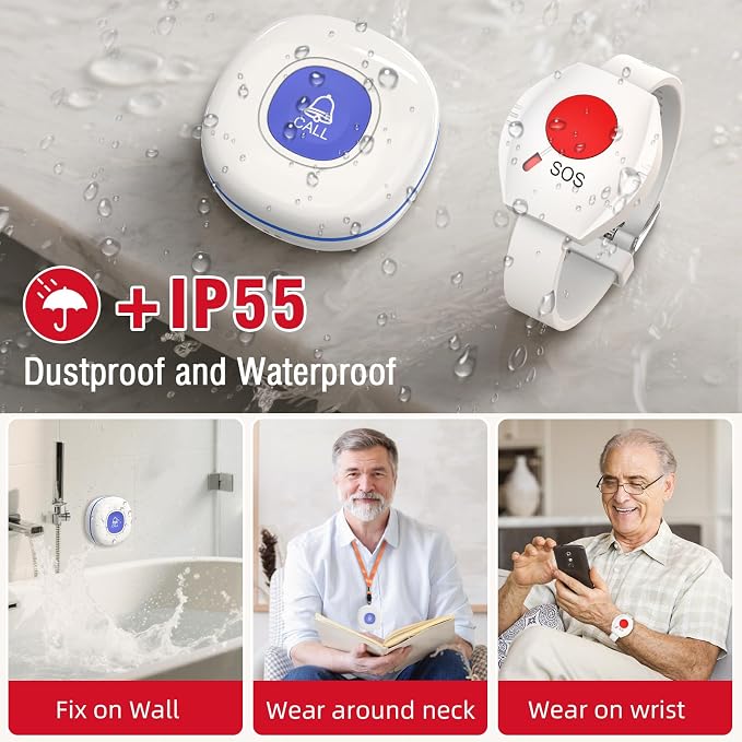 CallToU Caregiver Pager Wireless Call Buttons - Image 5