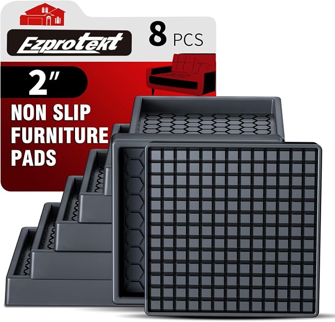 Ezprotekt Non Slip Furniture Pads, Anti Skid Furniture Coasters by VisittheEzprotekt
