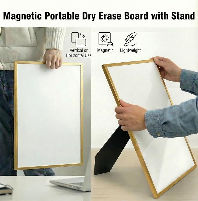 Small Whiteboard 12 x 16 Inch Magnetic Dry Erase Board - Image 2
