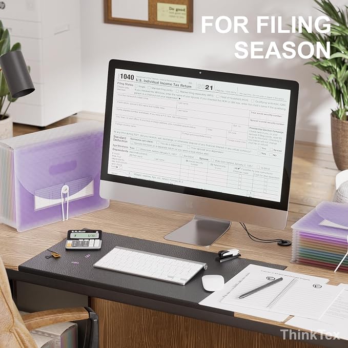 ThinkTex Accordion File Organizer, 12 - Image 5