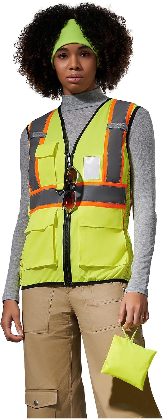AYKRM 11 color Ladies High Vis Reflective Safety Vest by AYKRM