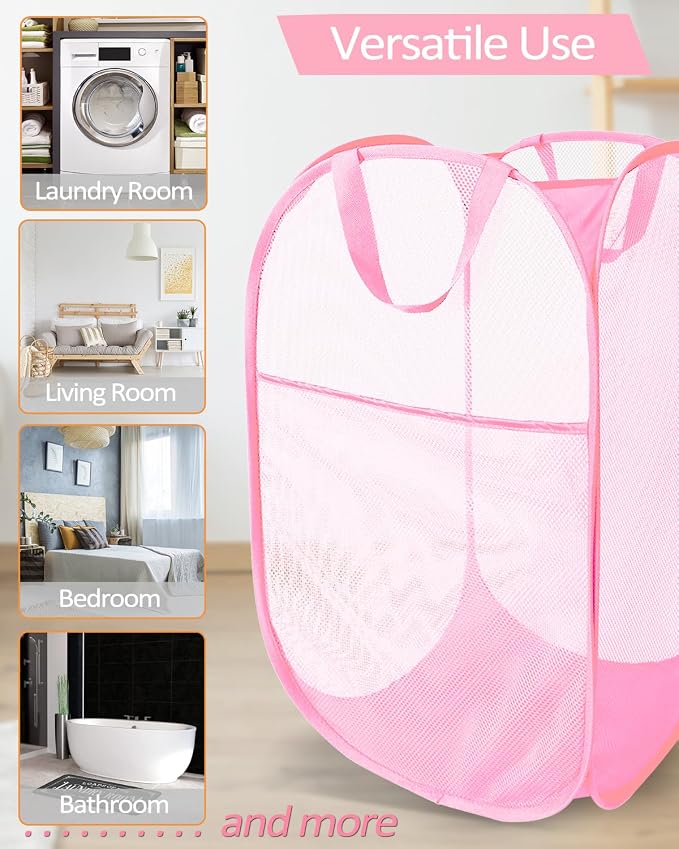 Durable Collapsible Laundry Baskets - Image 5