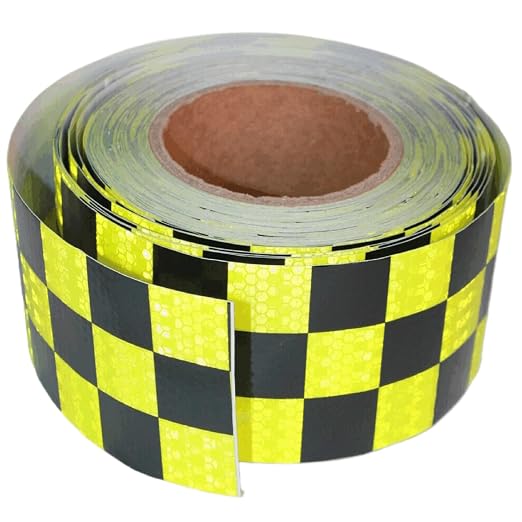 Reflective Tape Outdoor Waterproof 3 inch X 66 feet, High Visibility Hazard by tuyrchu