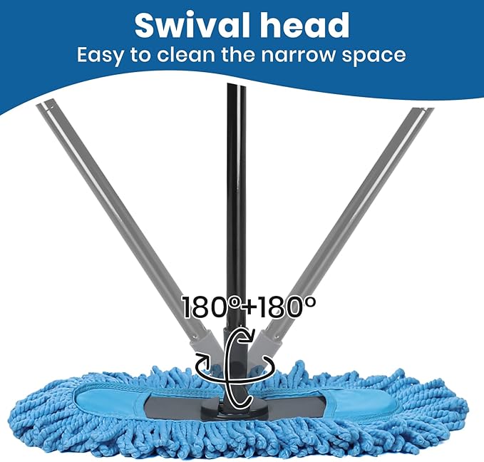 19 Inch Dust Mops for Floor Cleaning - Image 6