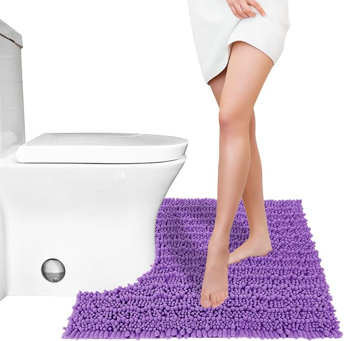 Yimobra Toilet Rug U Shaped Washable 24x20 Inch - Image 7