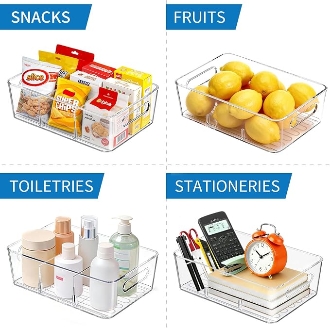 10 Pack Pantry Organizers and Storage, Fridge Organization and Storage - Image 4
