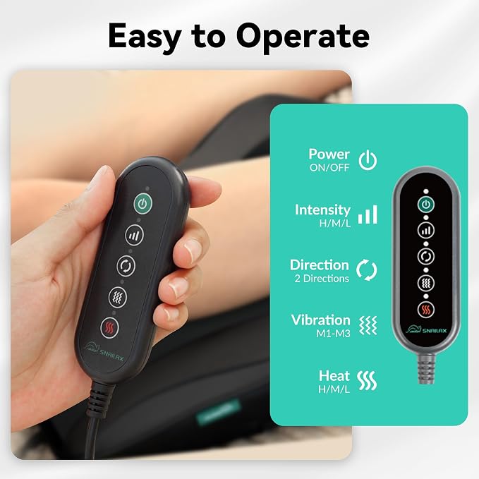 Snailax Shiatsu Lower Back Neck Massager - Image 7