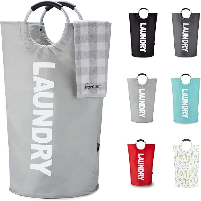 Caroeas 100L Laundry Basket, Large Laundry Hamper, Laundry Bag - Field & Grace